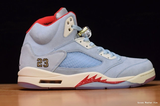 Trophy Room CI1899-400 5 Air Ice JSP Jordan Blue x 0522